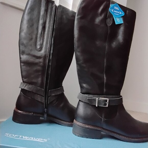 NEW Softwaves INGLEDEW'S women's boots with extra wide cuff - Picture 7 of 8